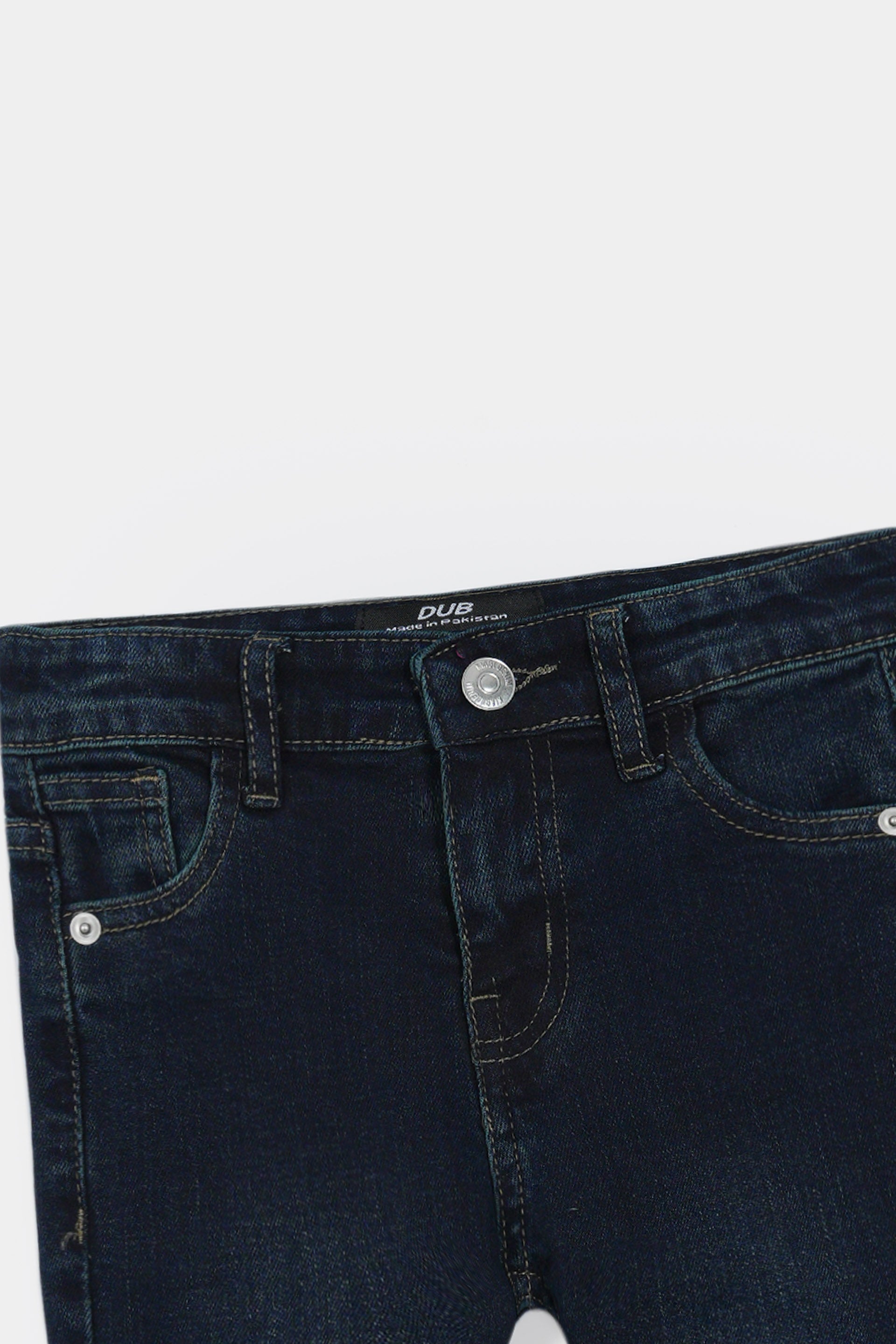 Tinted Green Premium Jeans for Boys