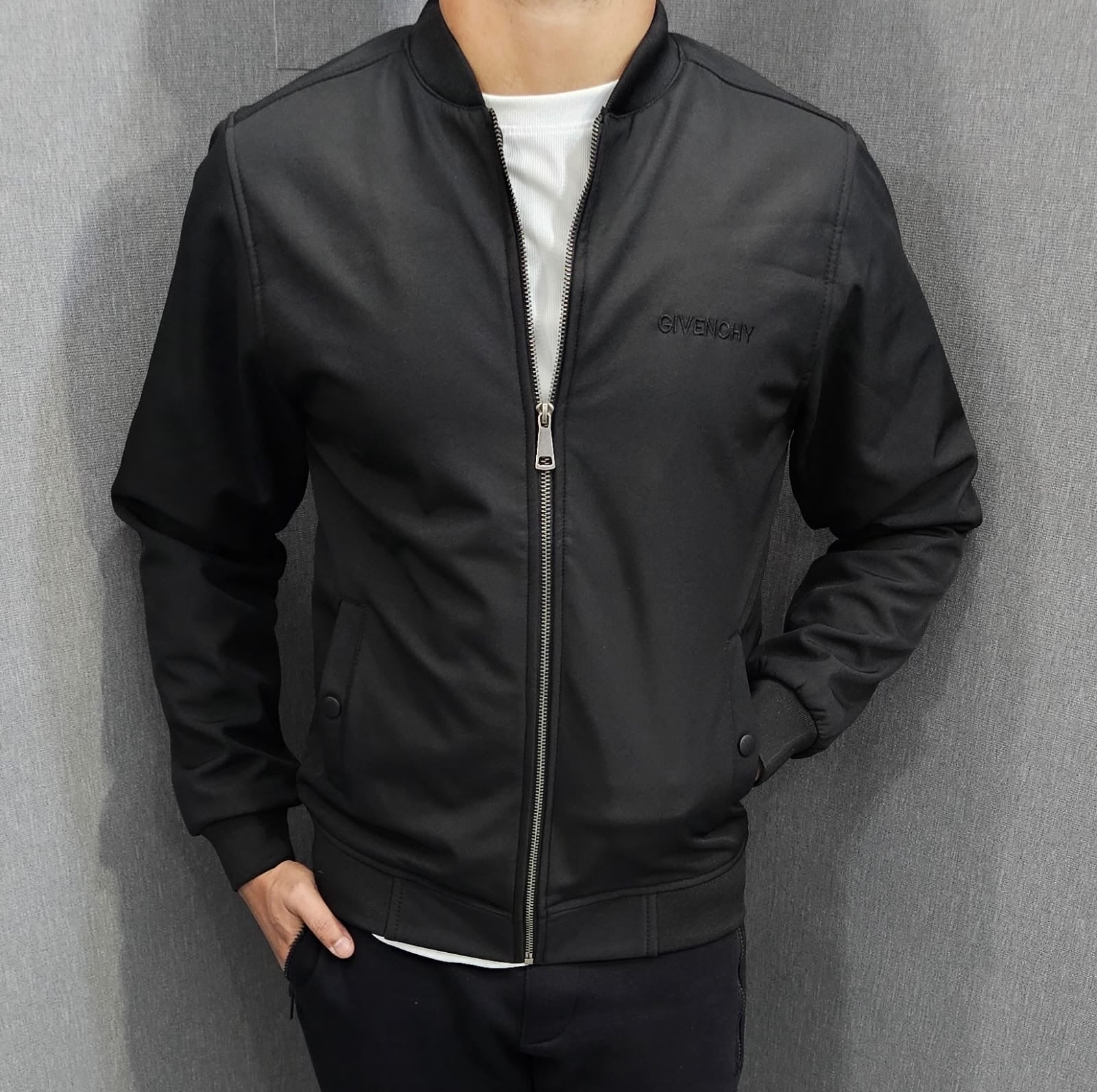 Black Mens Winter Jackets Wind breaker imported fabric