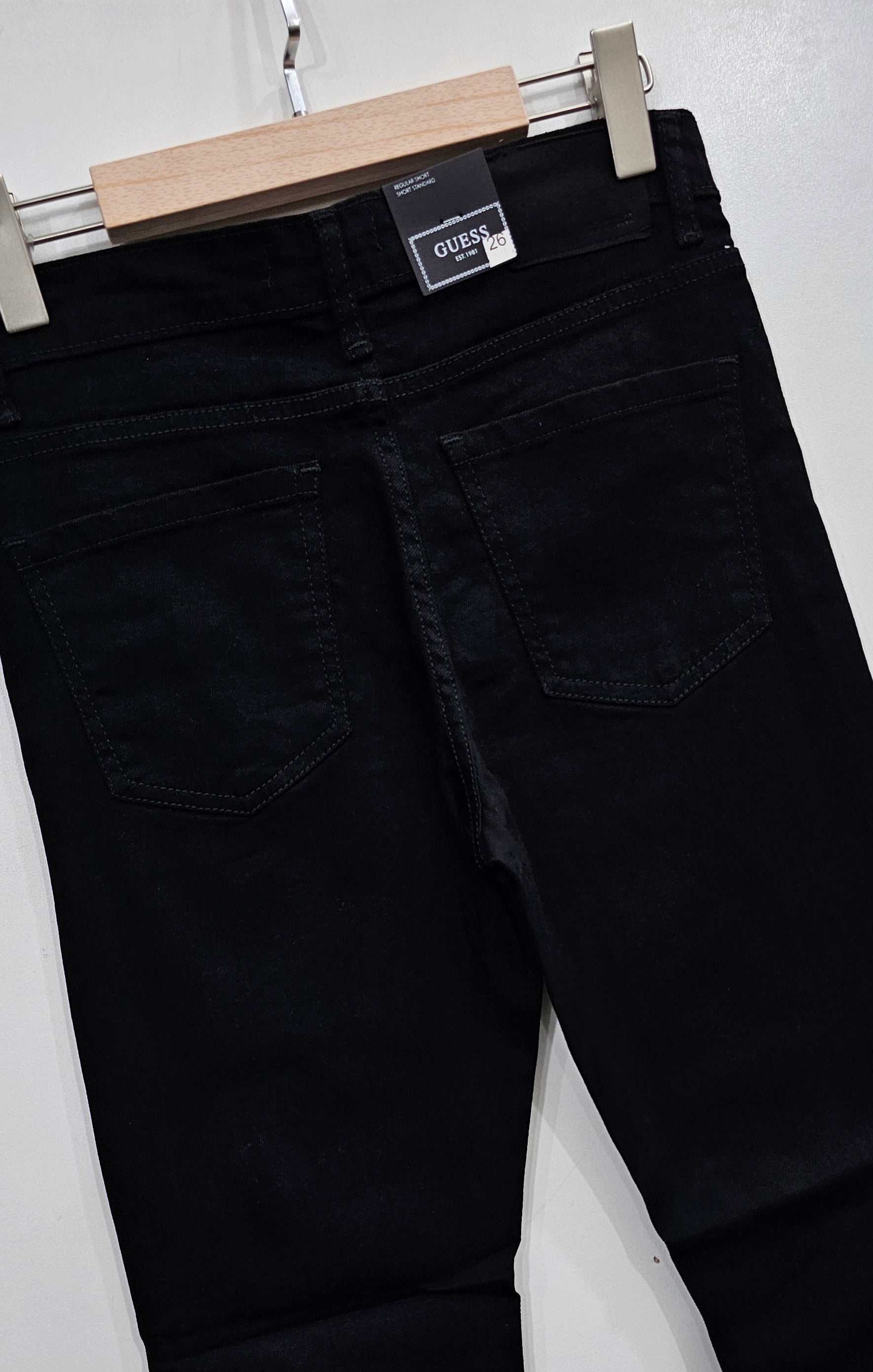 Black  Bell Bottom stretch Ladies Jeans