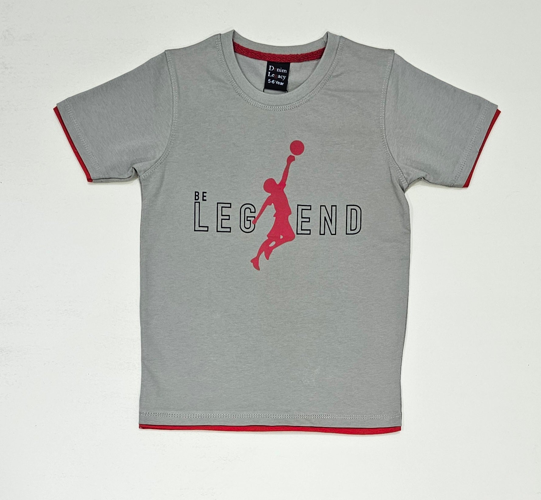 Boys Fashion T-shirts cotton jersey, Beige colour with contrast fabric.