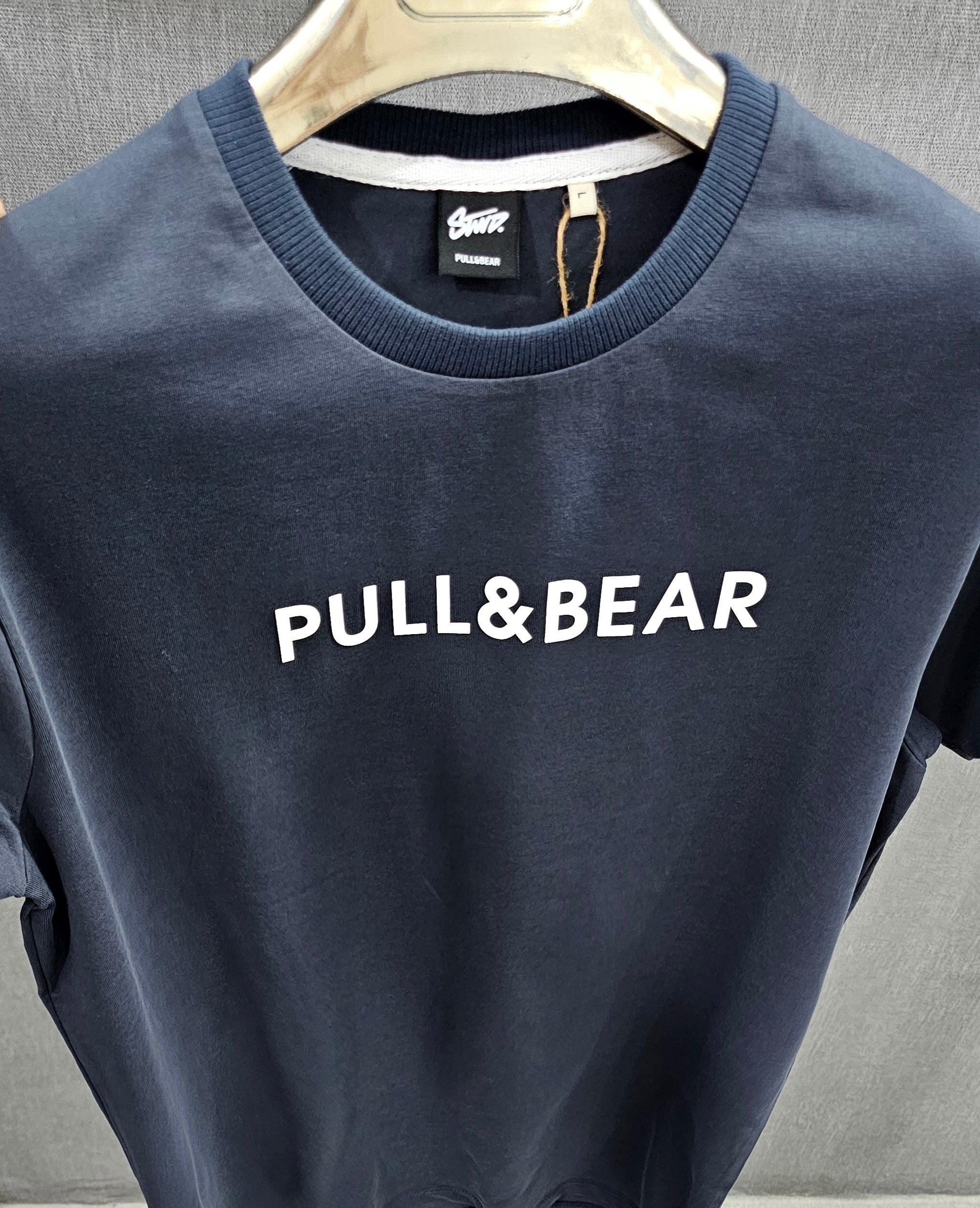 Mens Lecra Cotton Jersey Tshirt, Navy Blue colour.