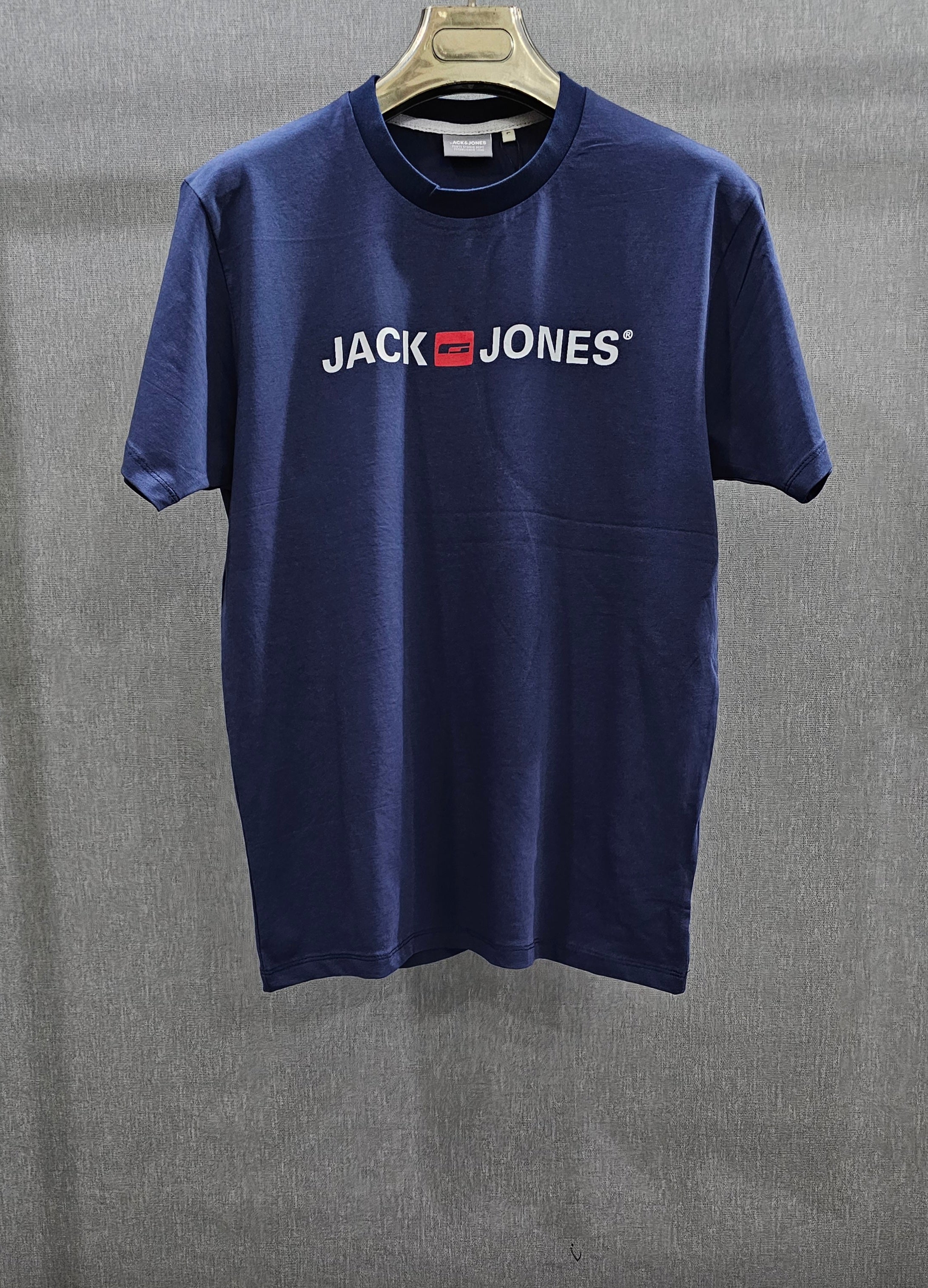JCK . Mens stretch Cotton Jersey Tshirts. Navy Blue