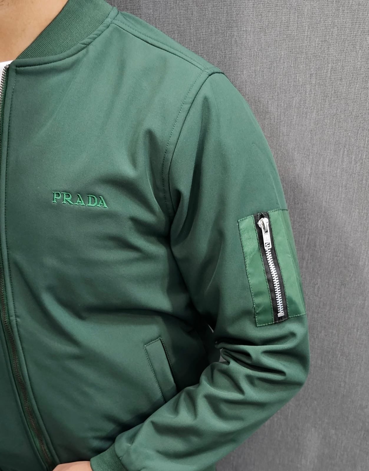 Olive Green Mens Winter Jackets Wind breaker imported fabric