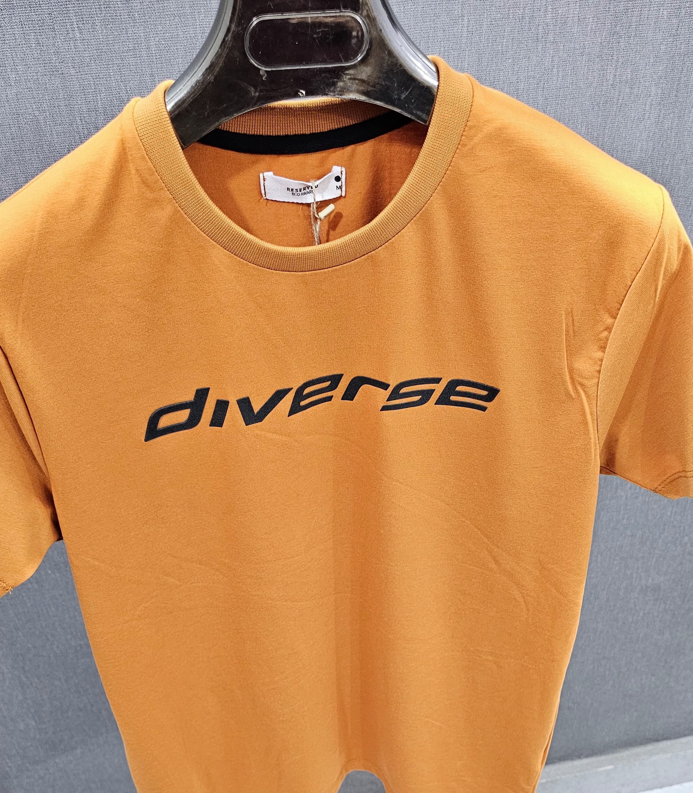 Mens Cotton Jersey Tshirts Mustard