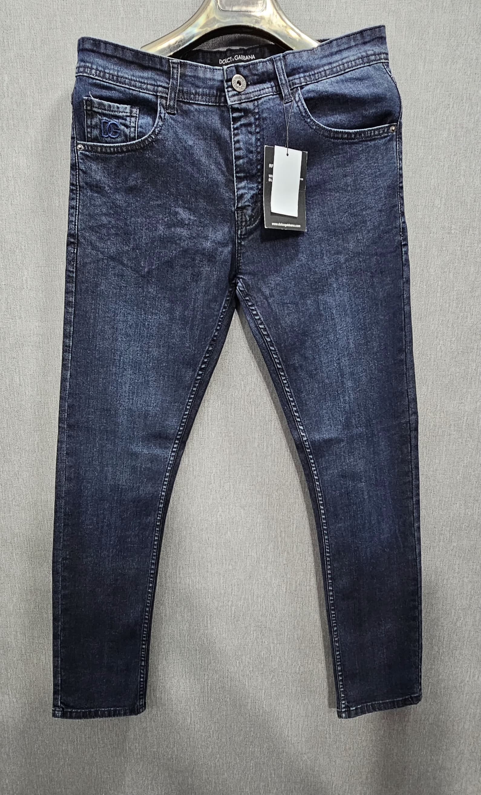 Dark Blue Regular Fit Jeans, stretch comfortable fabric