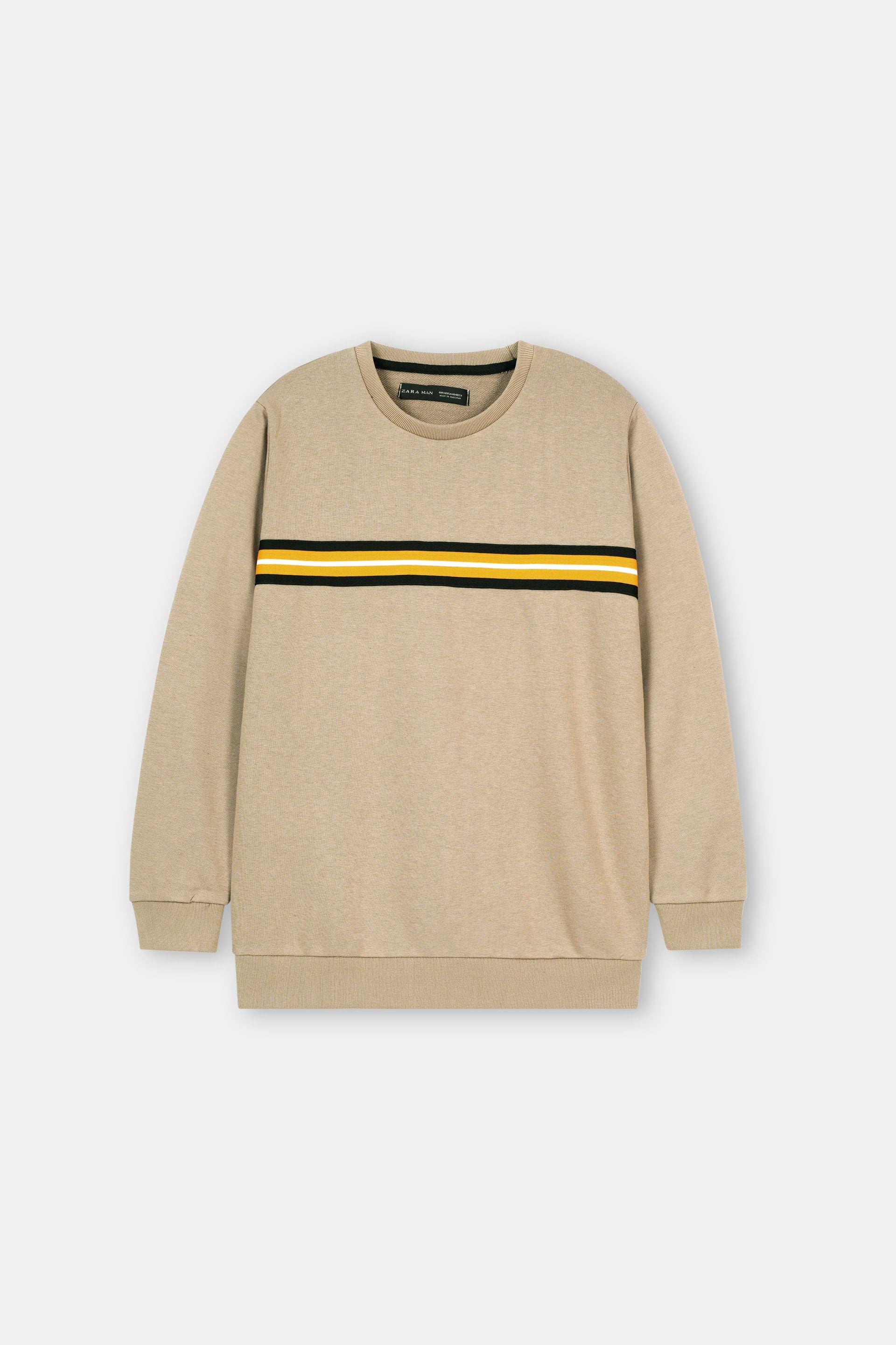 Mens Sweatshirt, cotton interlock fabric