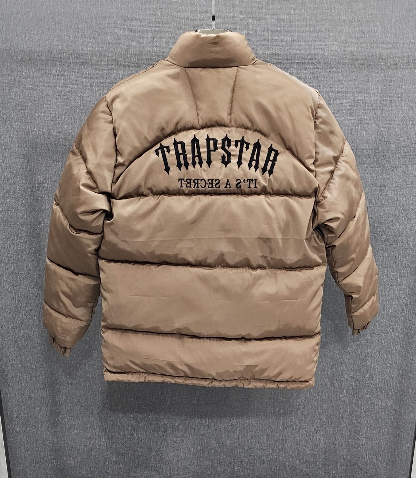 Khakhi Mens Winter Jackets Wind breaker Puffer imported fabric