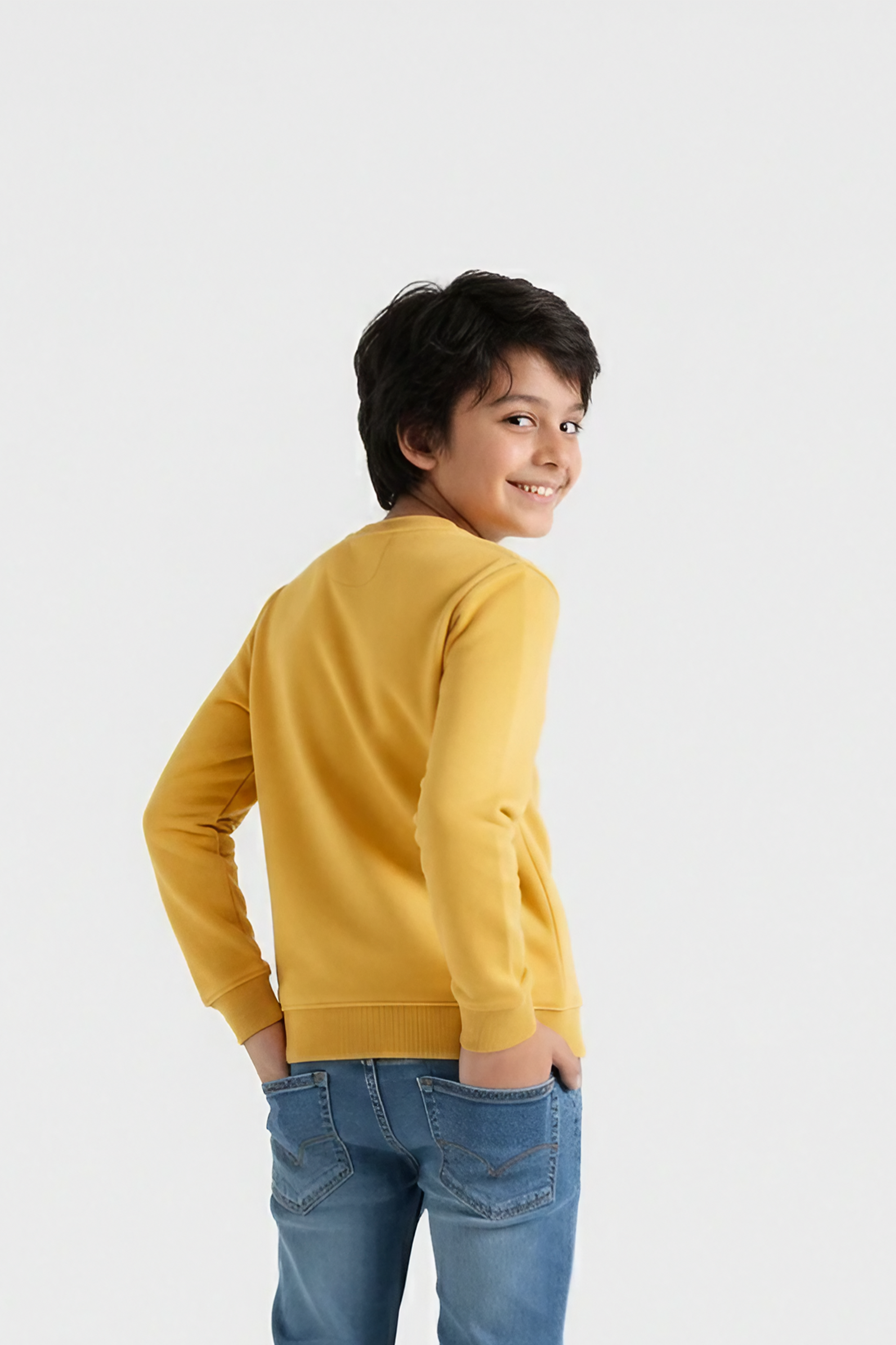 Boys sweat shirts, fleece fabric, warm & stylish for winters