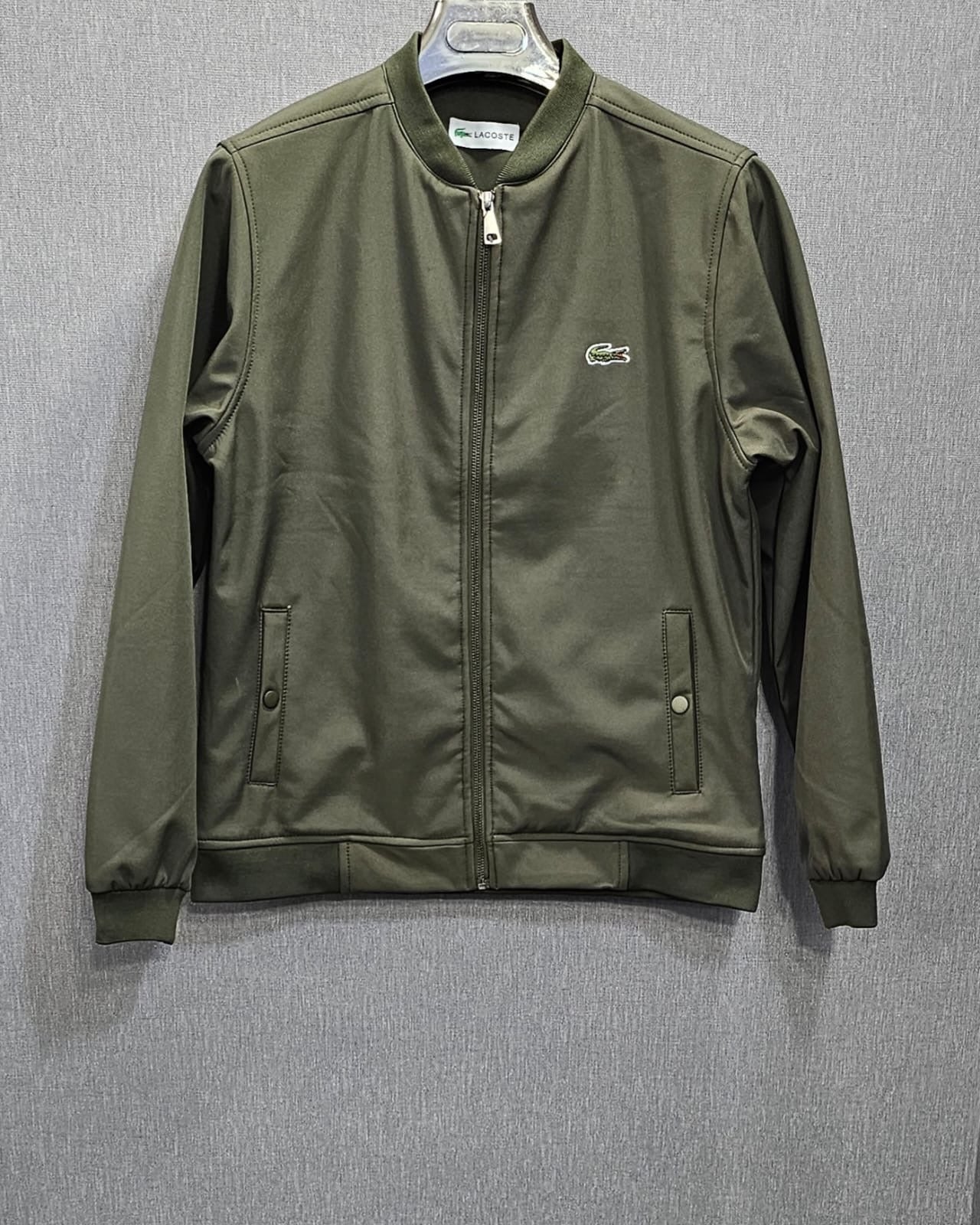 Olive Green Mens Winter Jackets Wind breaker imported fabric