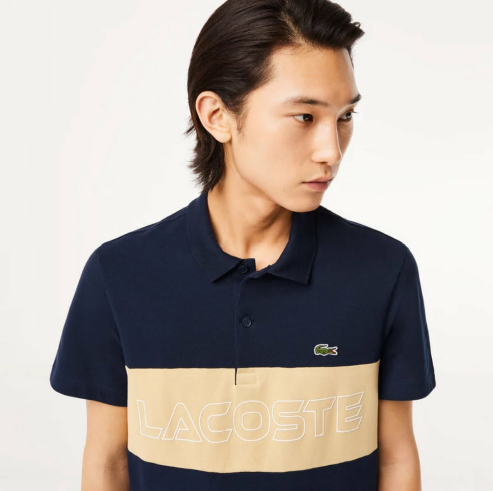LCST - FRONT PANEL PREMIUM POLO. NAVY BLUE