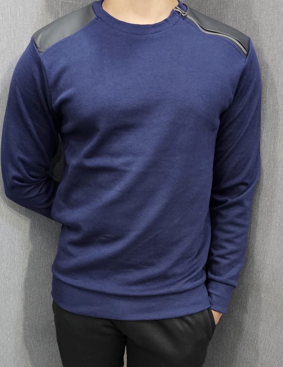 Navy Blue Men's Premium Sweatshirts