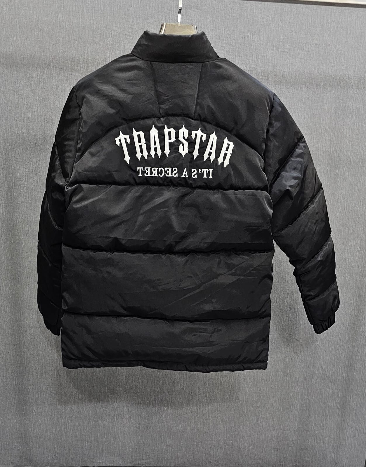 Black Mens Winter Jackets Wind breaker Puffer imported fabric