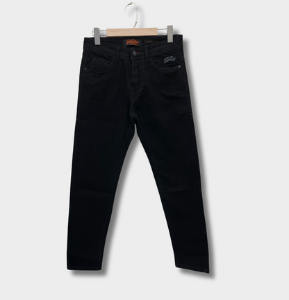 Superdry  Black Slim Fit Jeans