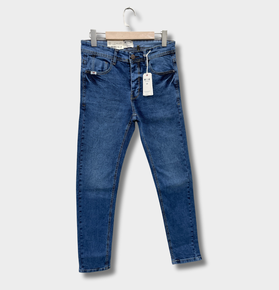 Mustang Random Blue Slim Fit Jeans