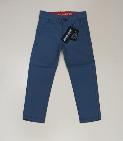 Royal Blue Cotton Jeans for Boys