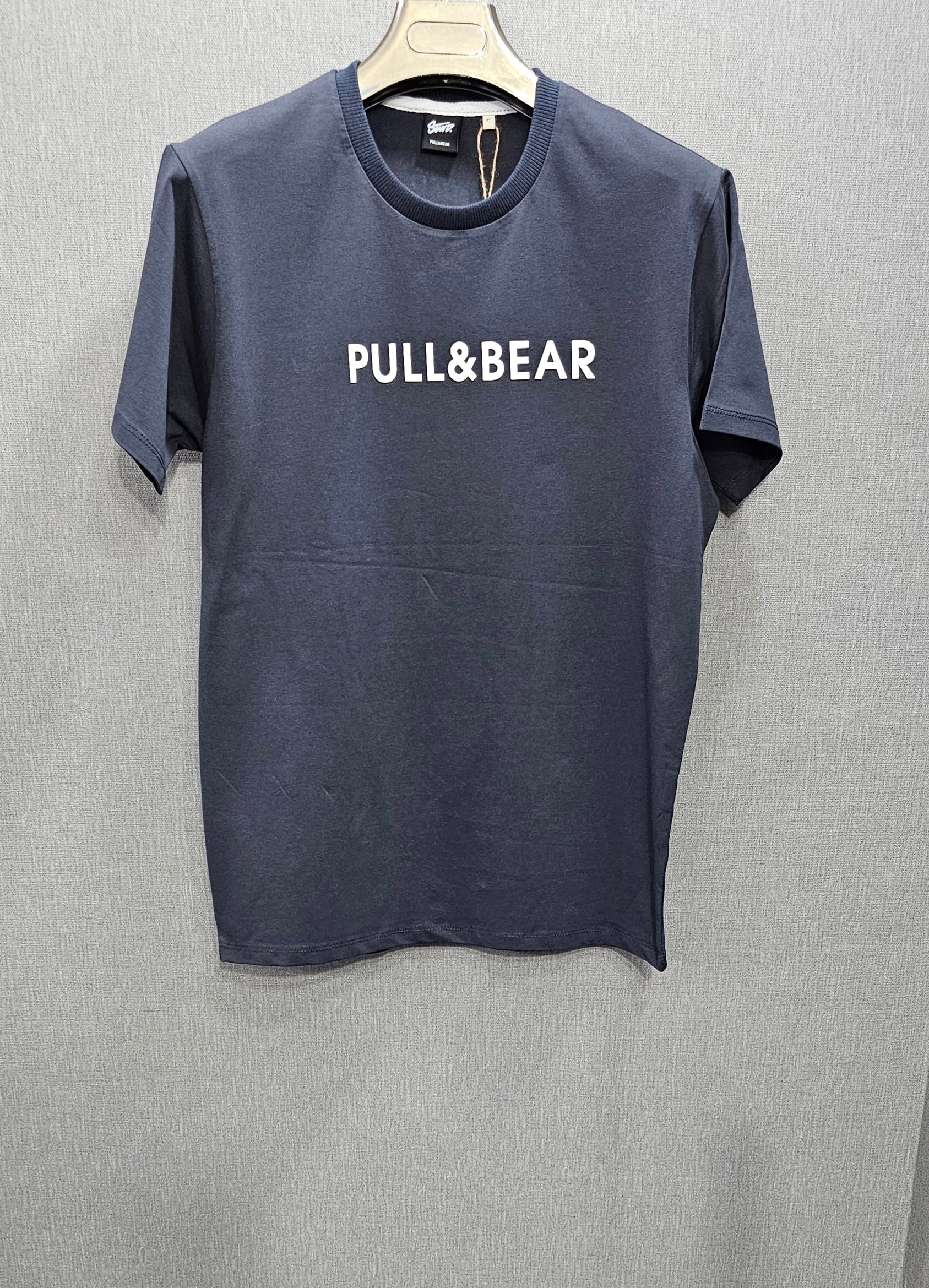 Mens Lecra Cotton Jersey Tshirt, Navy Blue colour.