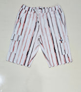 GUS. Mens Cotton 6 pocket Shorts. Tropical Red