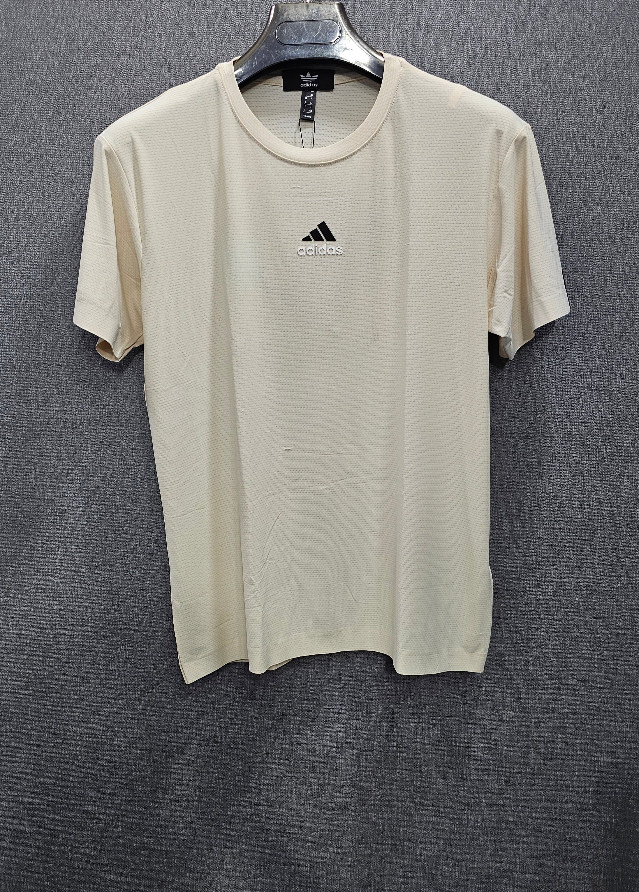 ADS. Mens Drifit imported fabric Tshirts. Beige