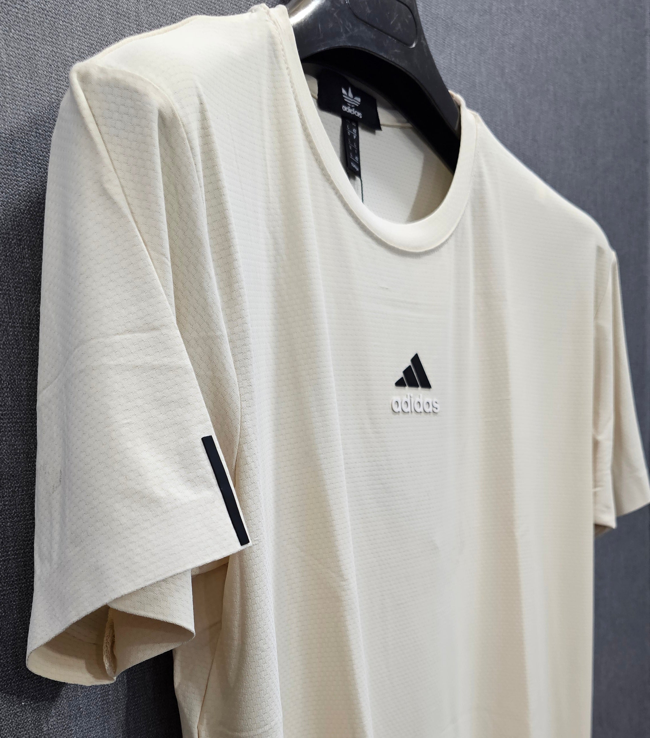 ADS. Mens Drifit imported fabric Tshirts. Beige