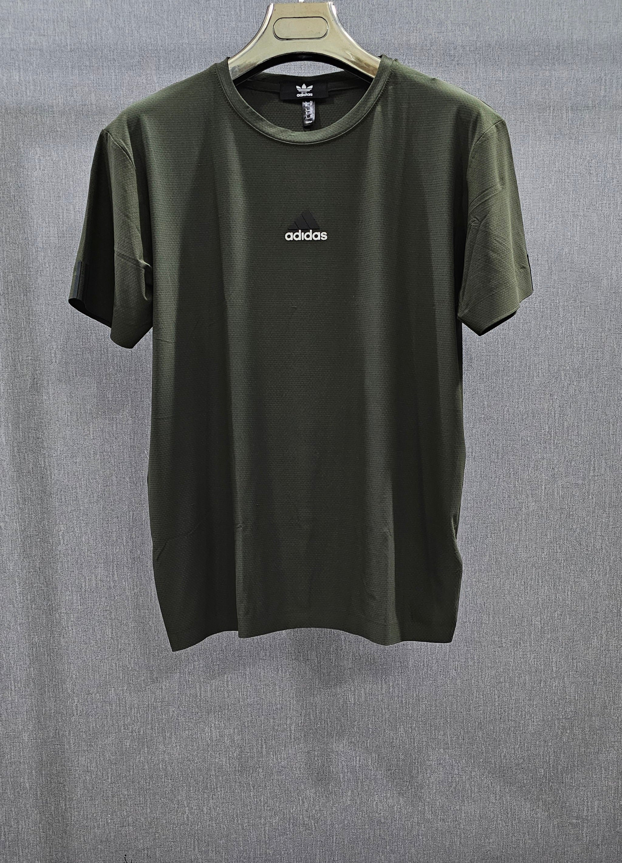 ADS. Mens Drifit imported fabric Tshirts. Dark Green