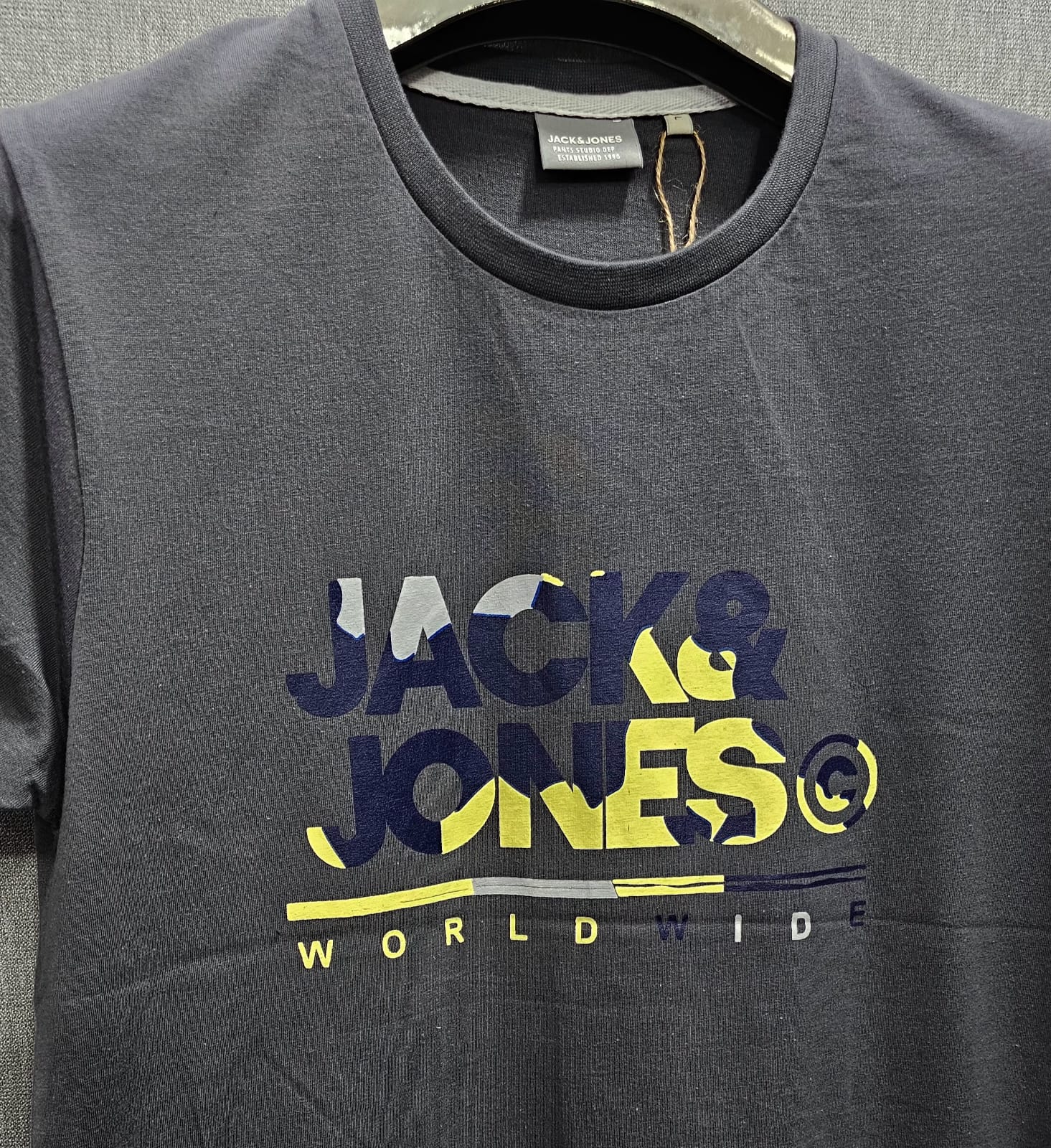 Mens Cotton Jersey Tshirts Light Grey