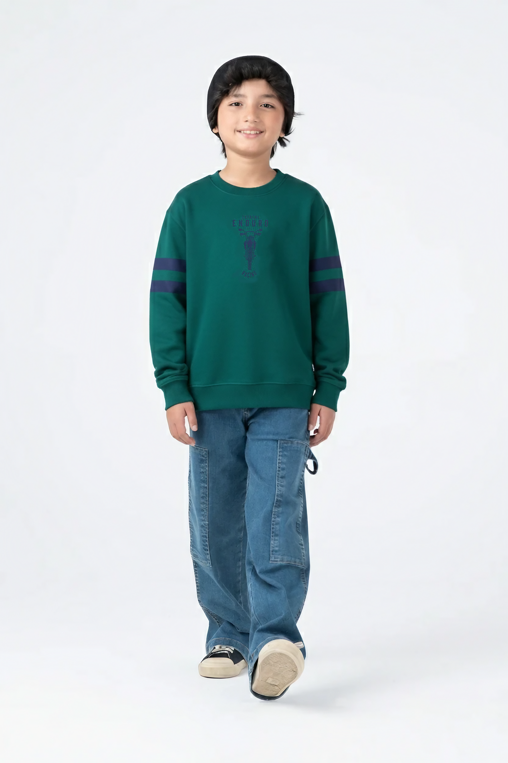 Boys sweat shirts, fleece fabric, warm & stylish for winters