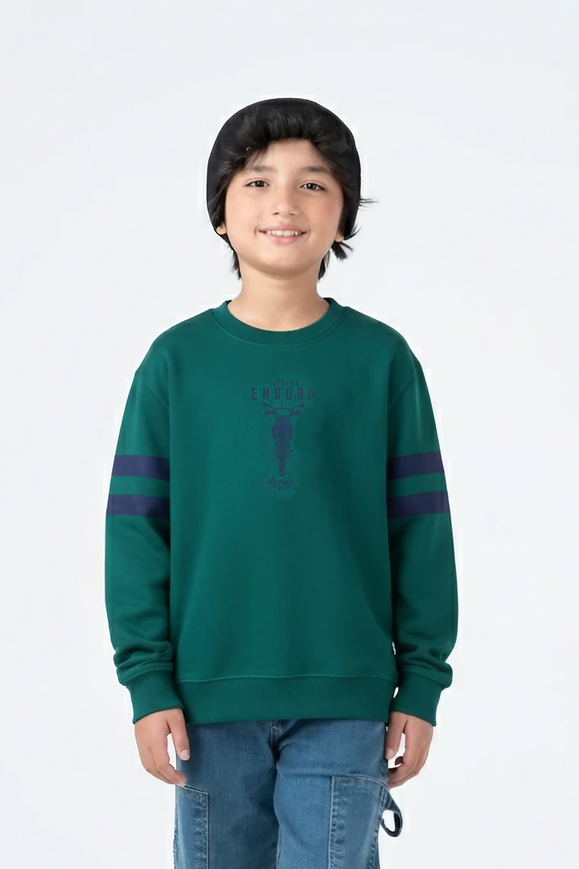Boys sweat shirts, fleece fabric, warm & stylish for winters