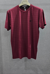 Nke. Mens Drifit imported fabric Tshirts. Maroon