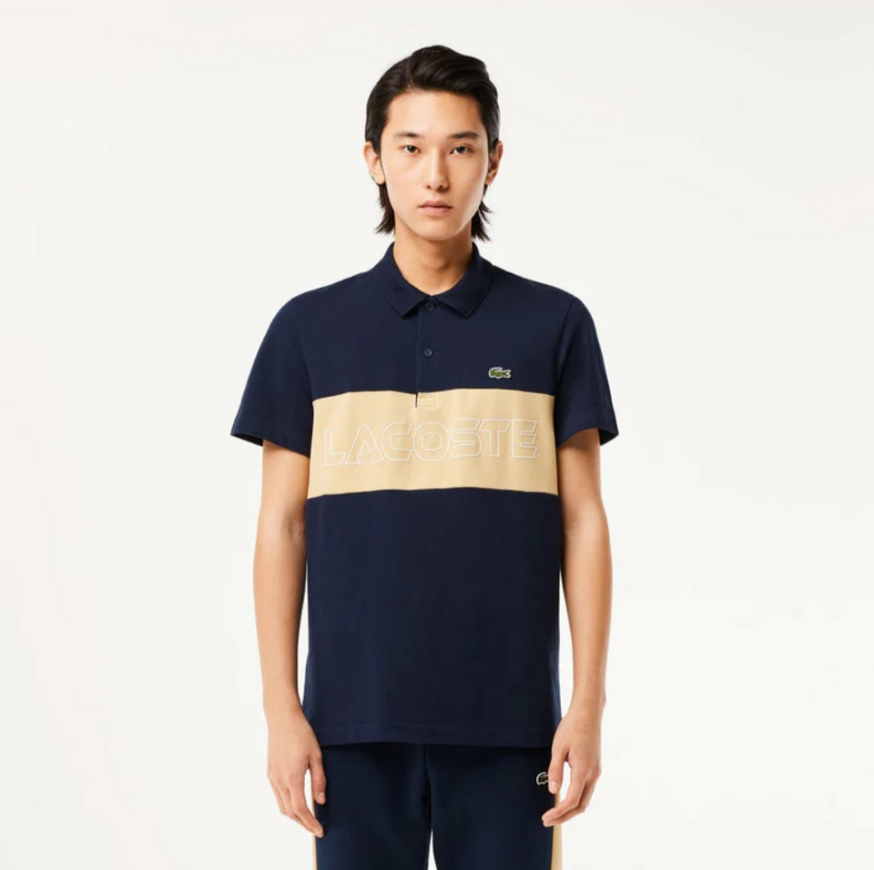 LCST - FRONT PANEL PREMIUM POLO. NAVY BLUE