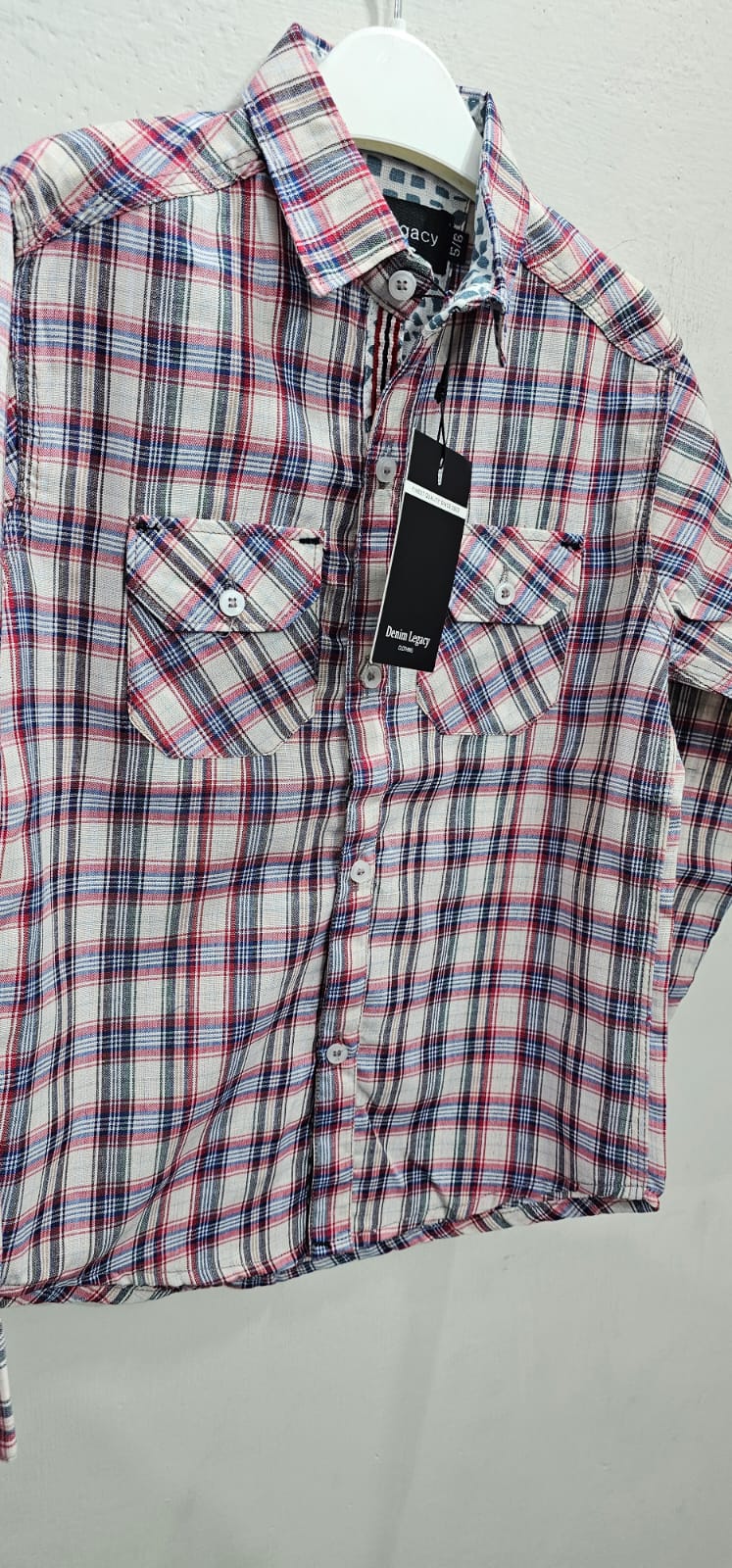 Random Check Boys Full Sleeve Casual Shirts