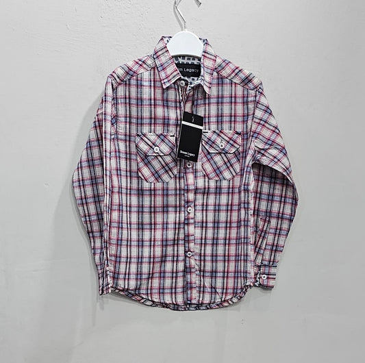 Random Check Boys Full Sleeve Casual Shirts