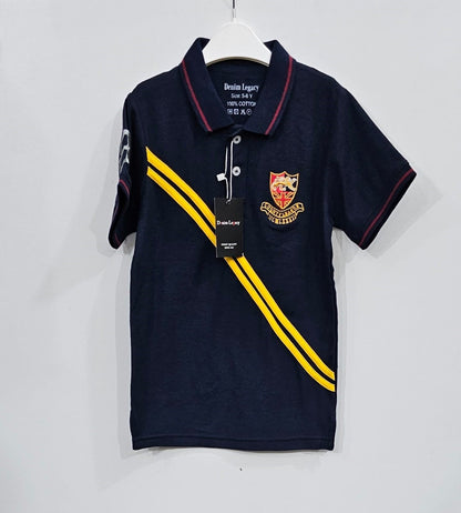 Blue Stripe Boys Polo shirt