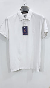 Polo Shirts For Men soft cotton lecra Jersey fabric.