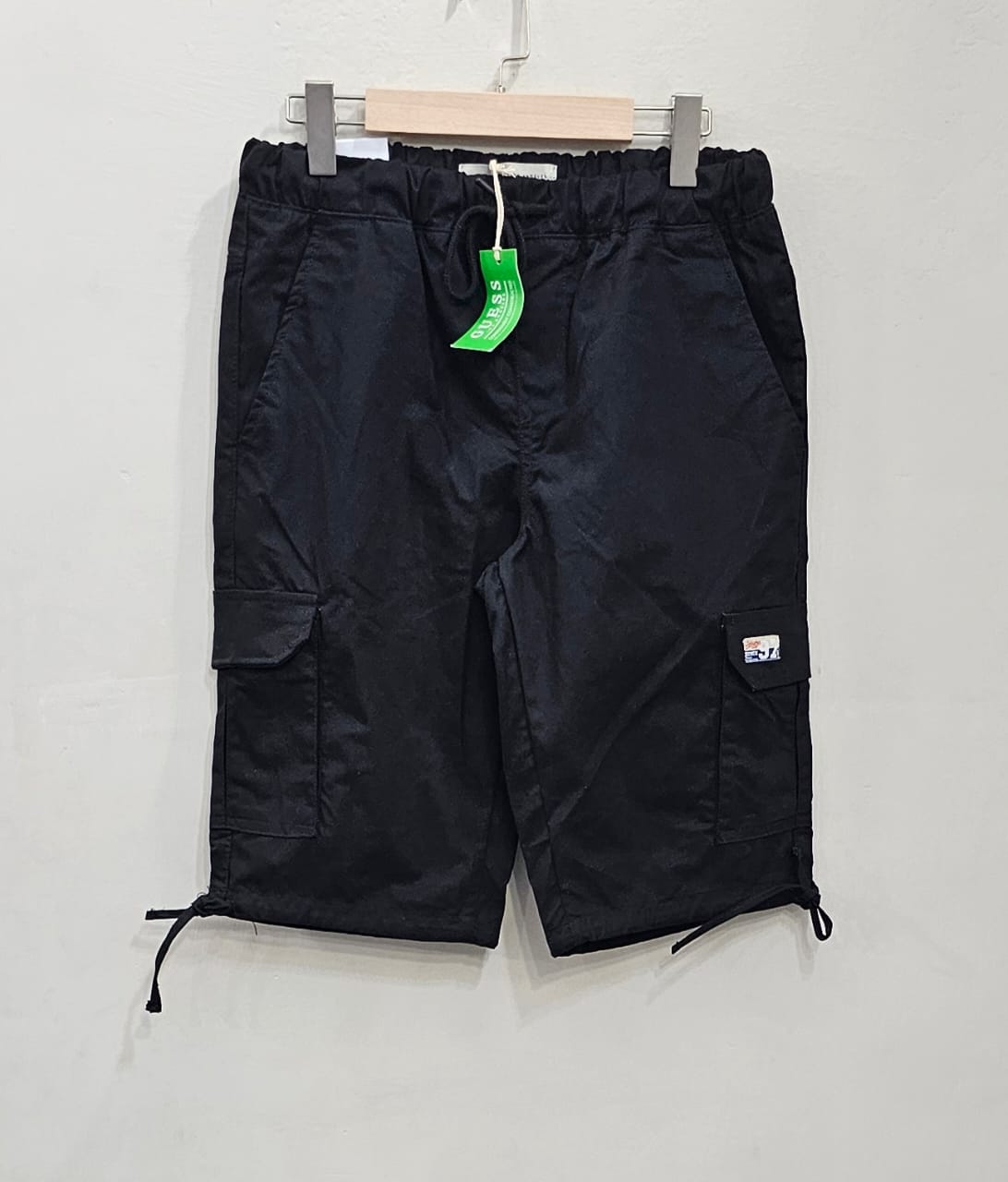 Men Cotton Shorts Black