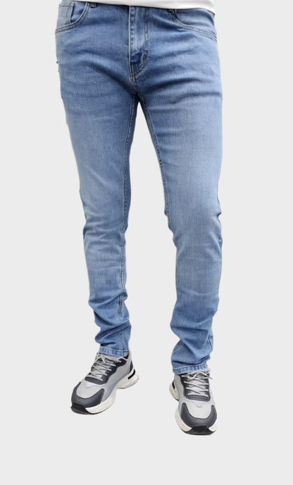 Sky Blue Slim Fit Jeans