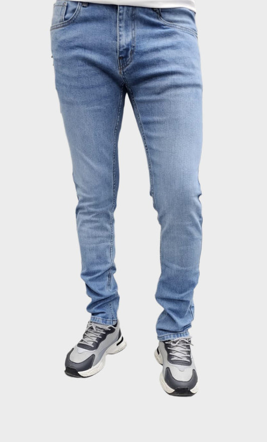 Sky Blue Slim Fit Jeans