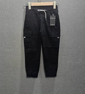 Black Boys six pockets cottan trousers