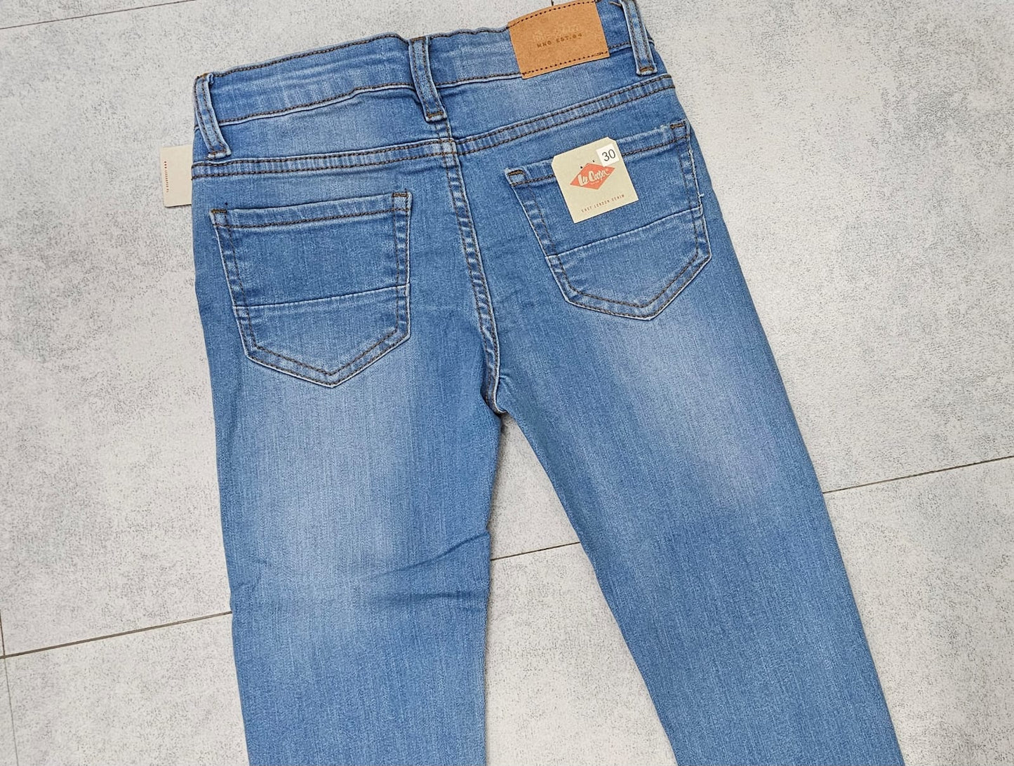 Le Cooper Sky Blue Jeans for Boys