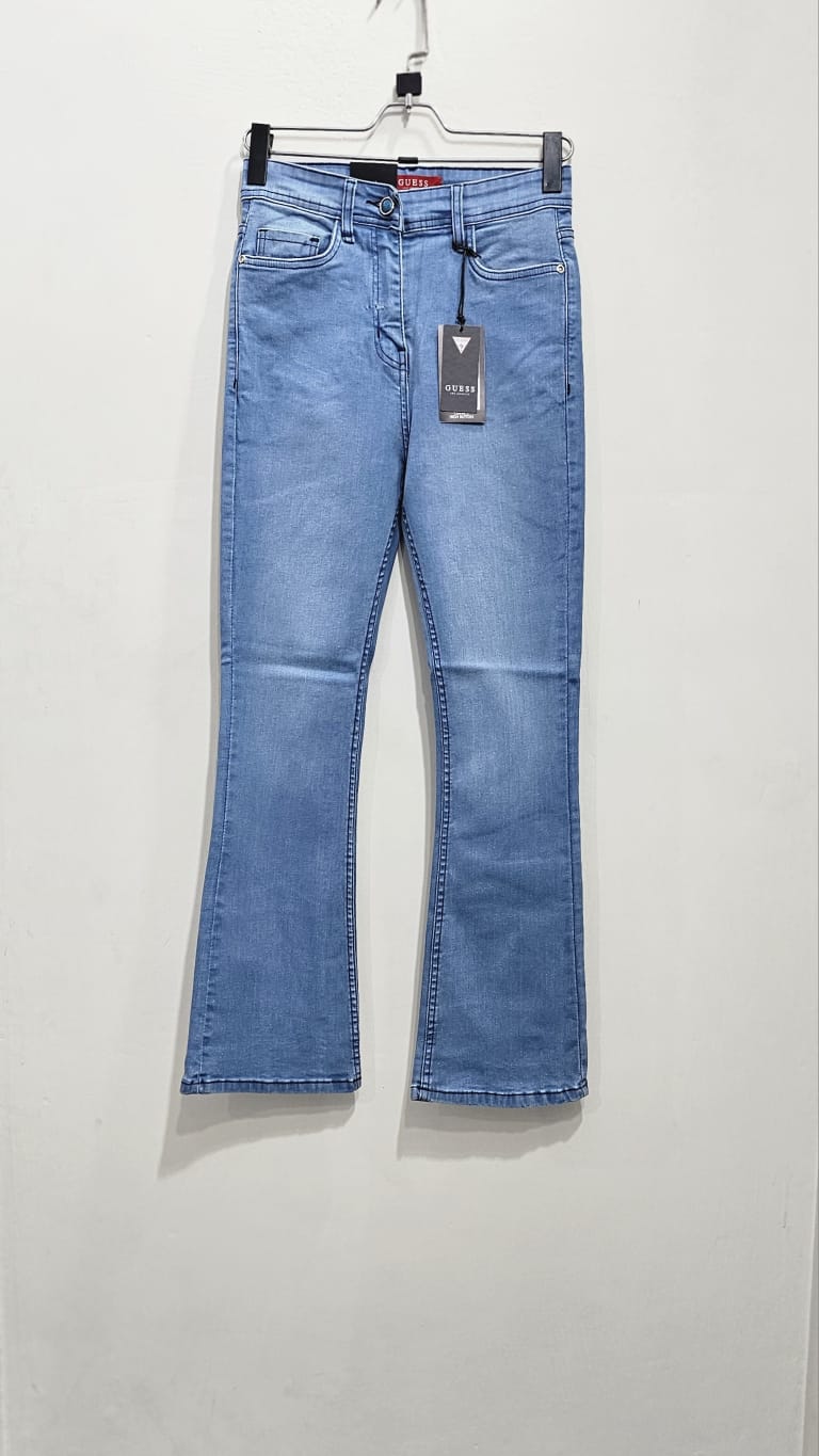 Light Blue stretch Bell Bottom Ladies Jeans
