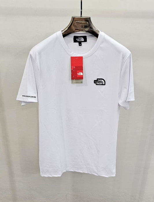 Mens Branded T-shirts North Face White