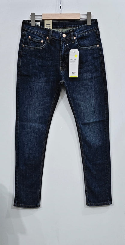 Tinted Blue Executive Men Slim Jeans