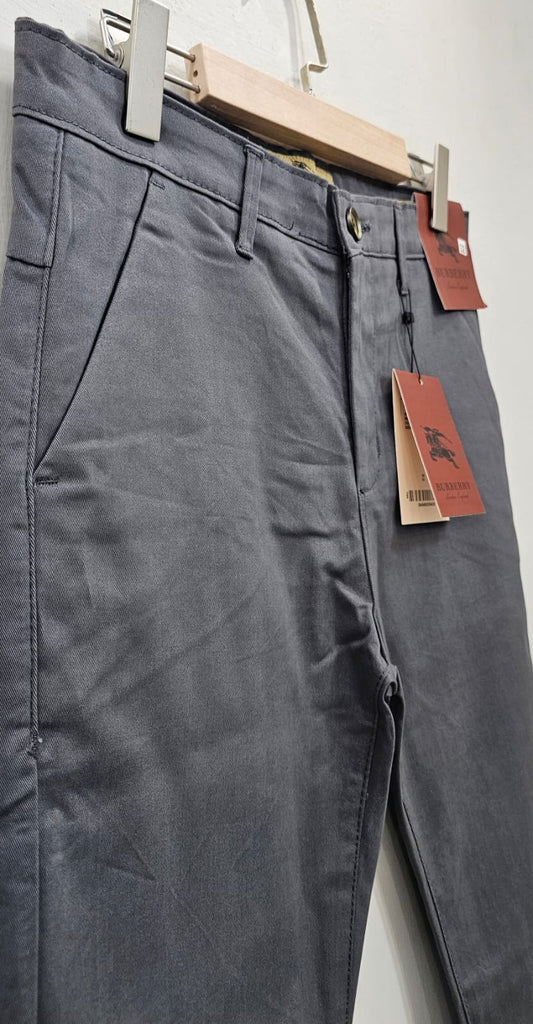 Men Cotton Jeans Grey