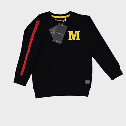 M Side Stripe Boys Sweatshirt