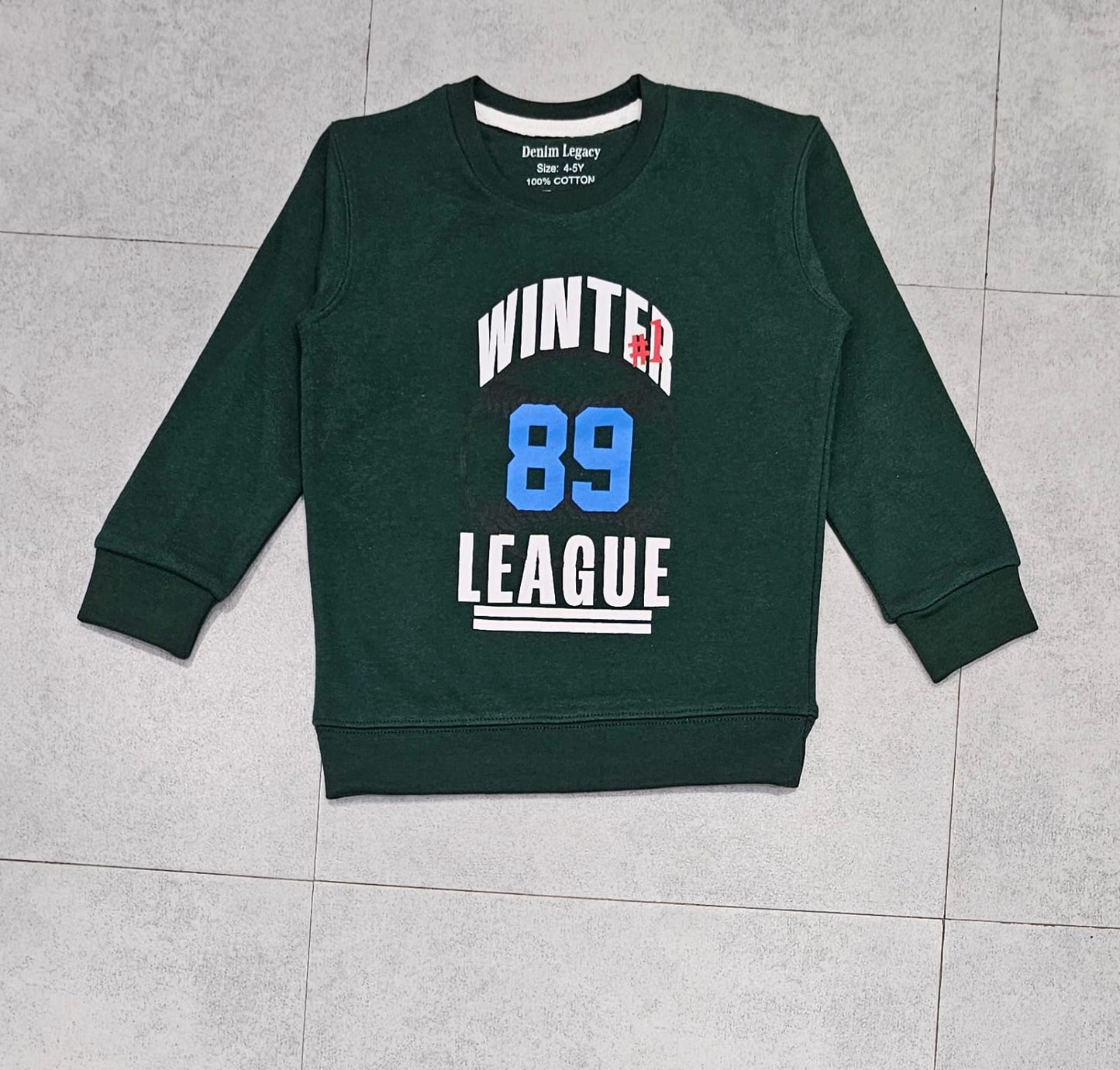 Winter League 89 boys sweatshirt