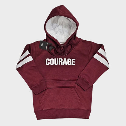 Courage Boys Winter hoodies Cotton fleece fabric