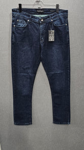 Big Size Mens Green Tinted Jeans Comfort stretch