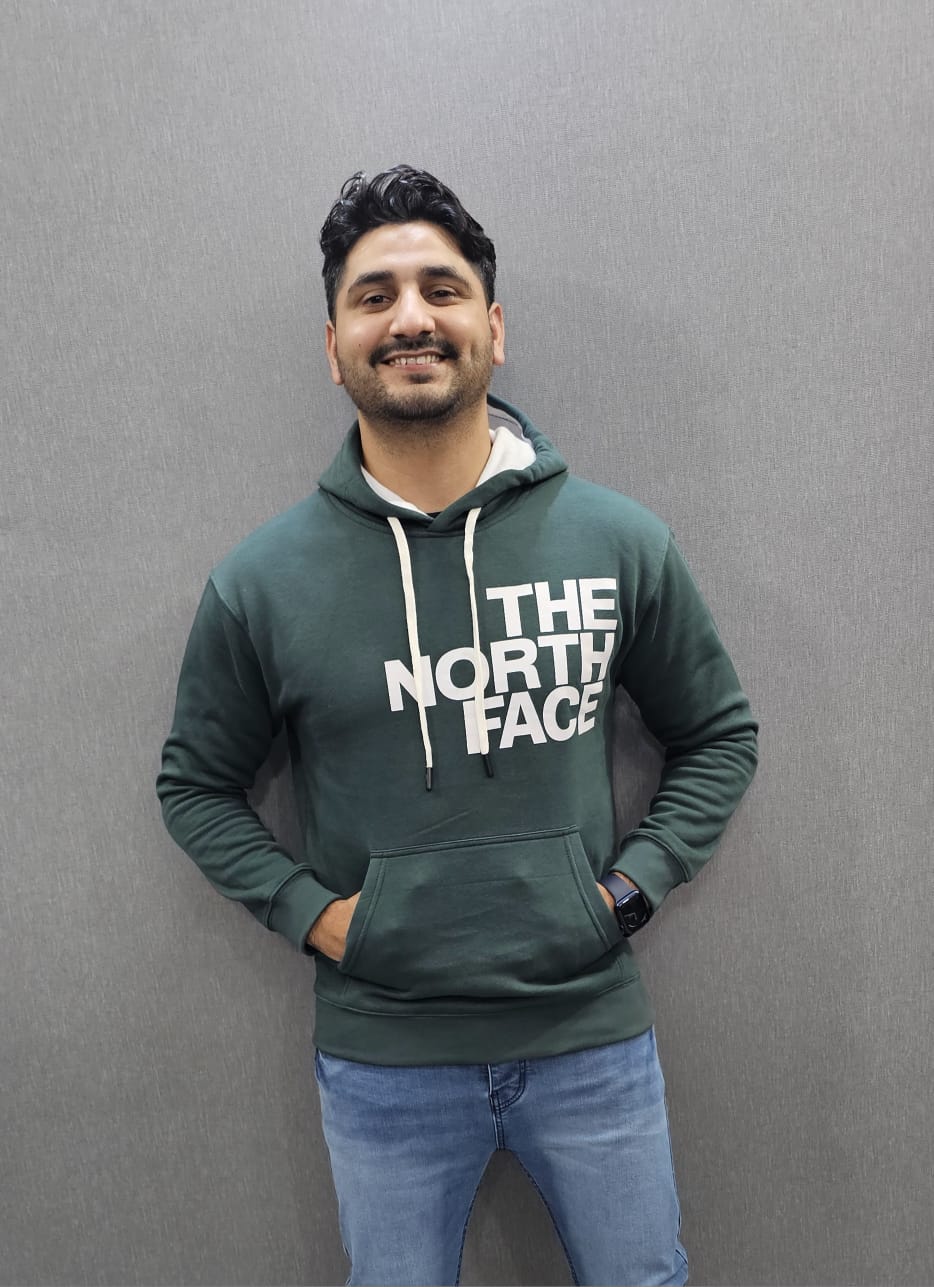 Dark Green North Face Men's Premium Hoodies Soft Fleece Cotton Fabric