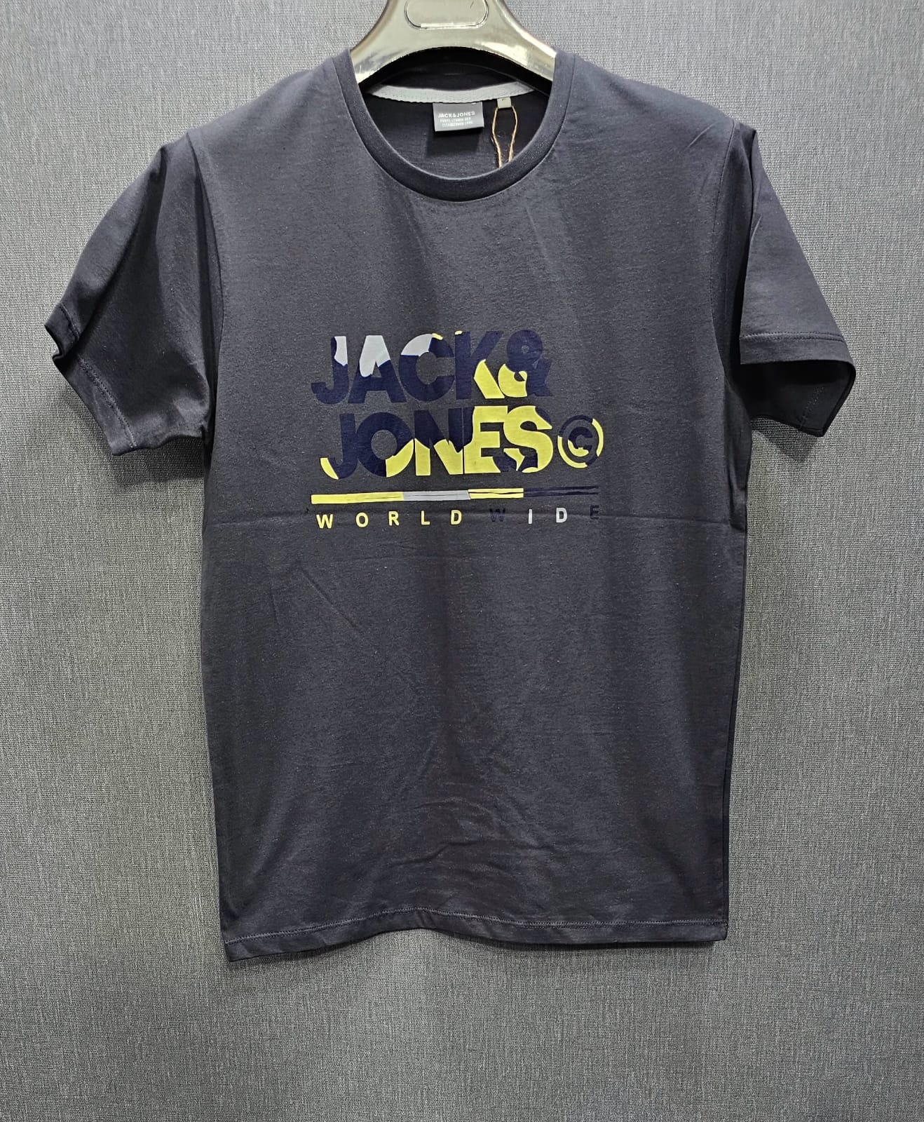 Mens Cotton Jersey Tshirts Light Grey