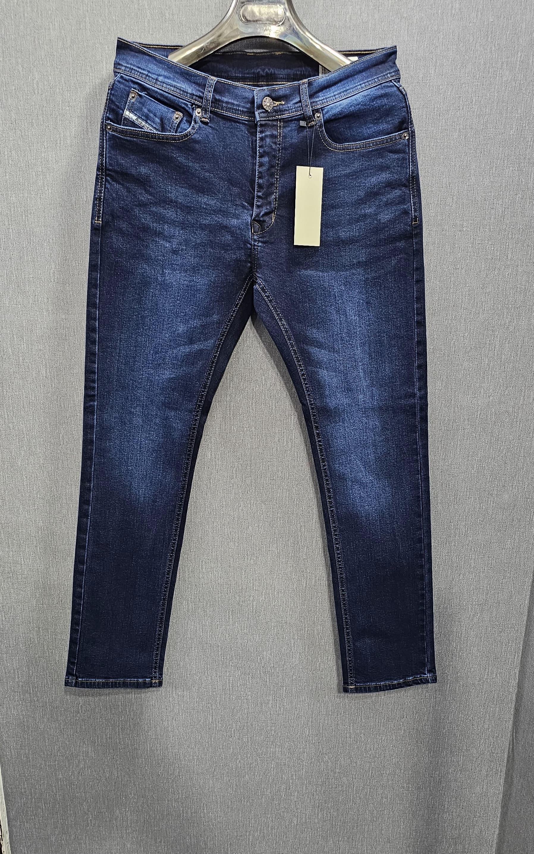 Dark Blue Regular Fit Jeans, stretch comfortable fabric