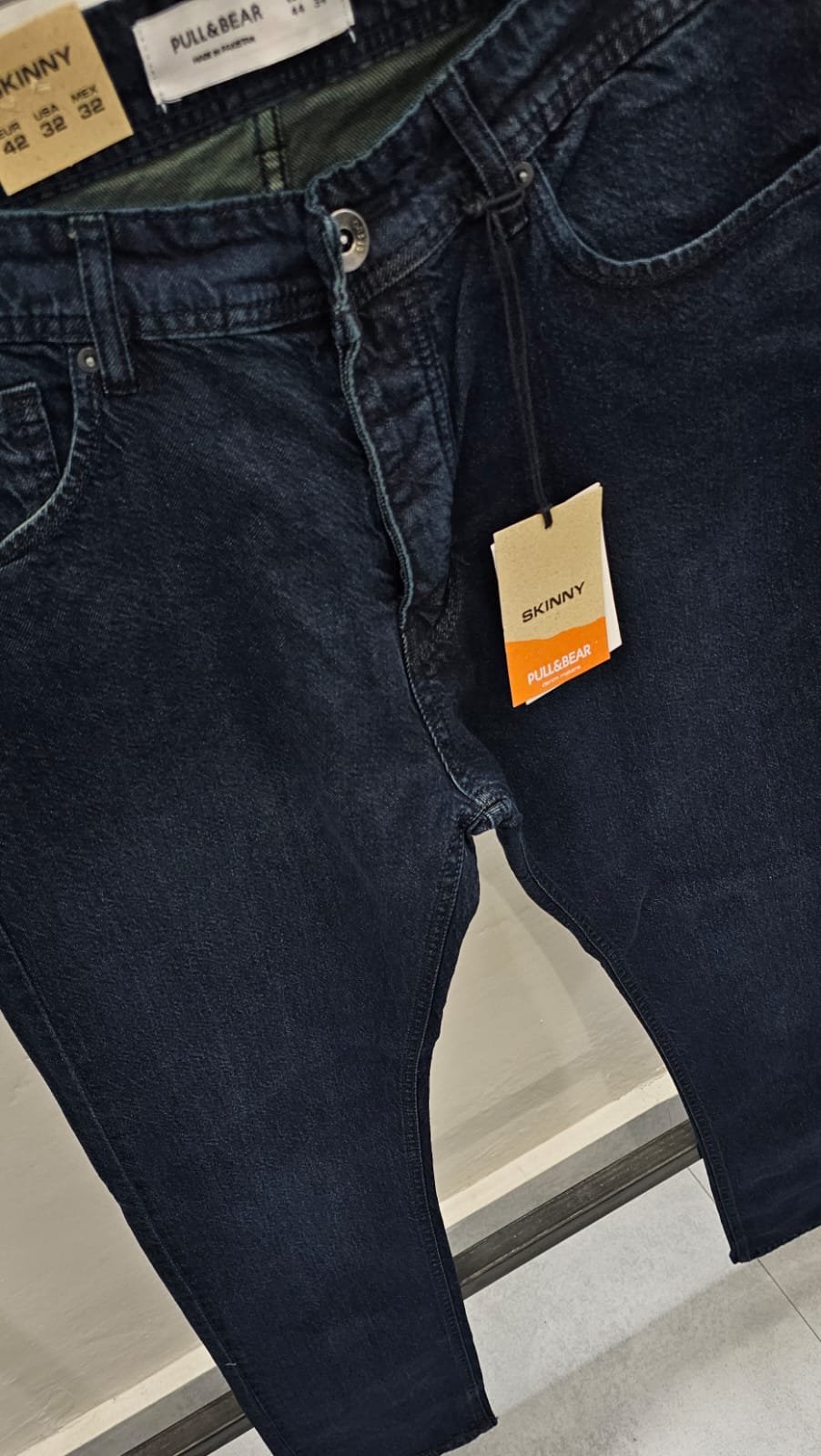 Pull&Bear Big Size Men Tinted blue Jeans